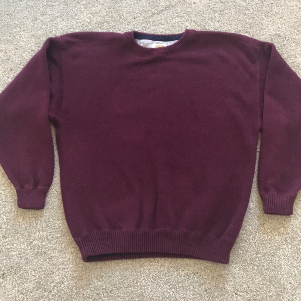 Field Gear Burgundy XL Sweater